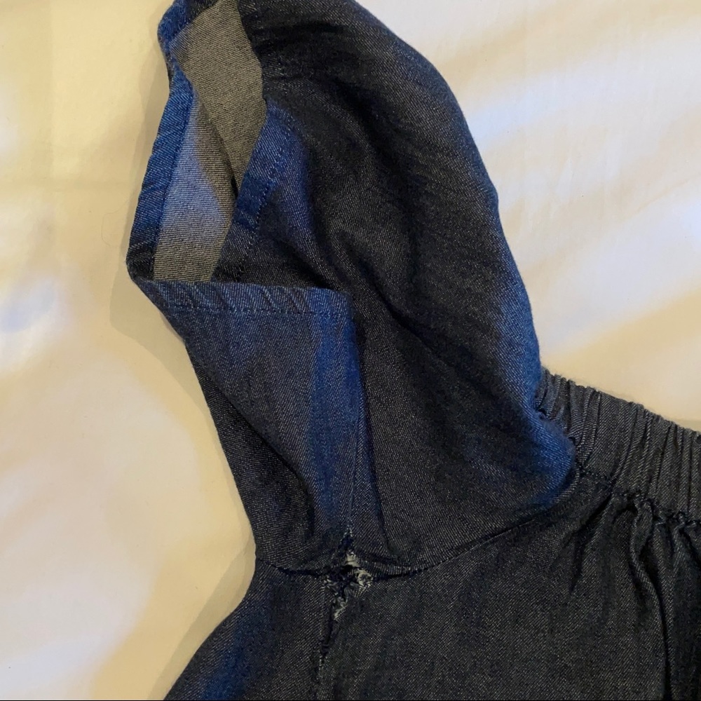 Lilya Denim Off the Shoulder Top (Small) - Picture 8 of 10